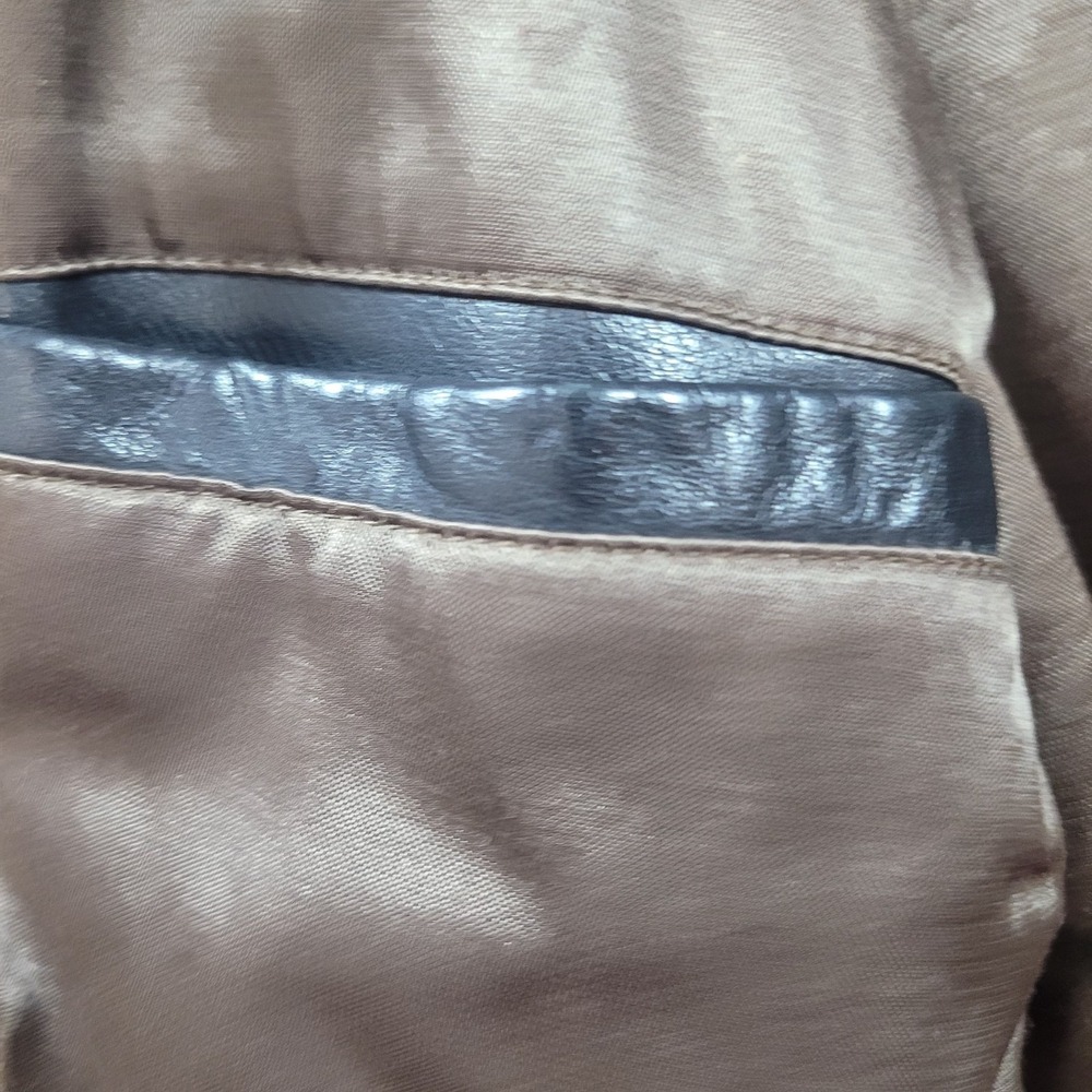 Vintage Avirex Mens Type A-2 Leather Jacket Size L Black Bomber Flight 1978-2001 - Picture 10 of 13